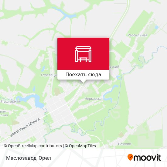 Карта Маслозавод
