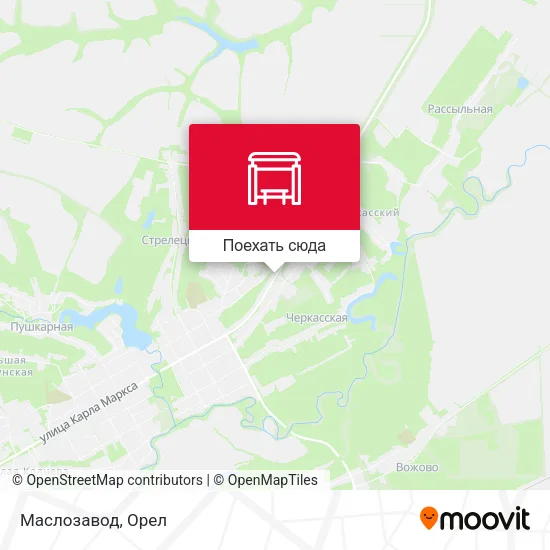 Карта Маслозавод