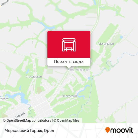Карта Черкасский Гараж