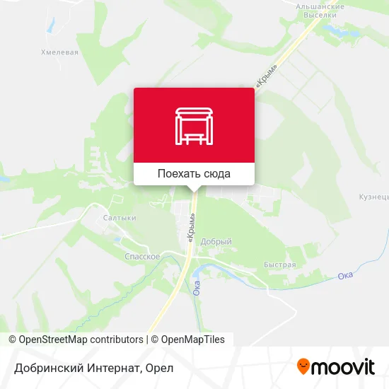 Карта Добринский Интернат