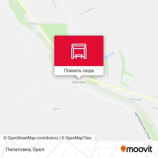 Карта Пилатовка