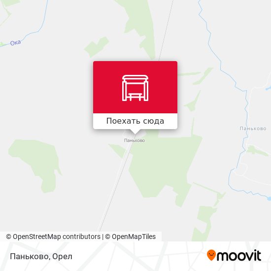Карта Паньково