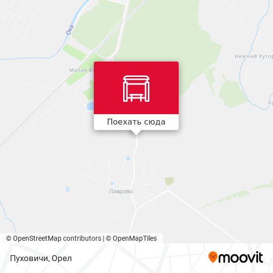 Карта Пуховичи