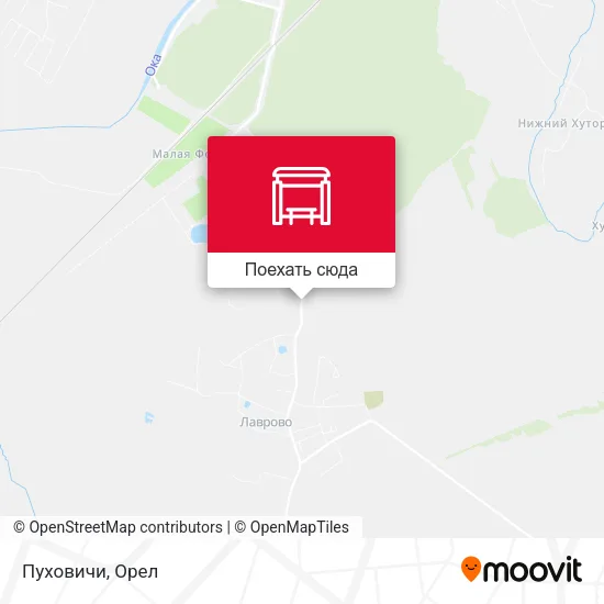 Карта Пуховичи