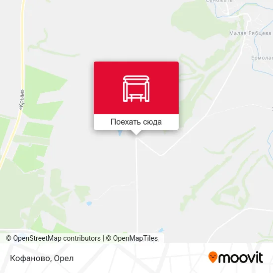 Карта Кофаново
