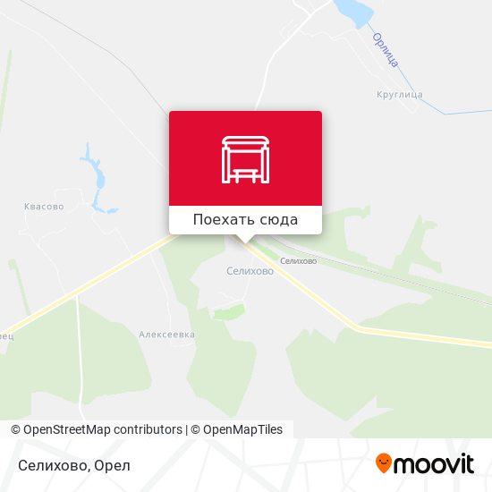 Карта Селихово