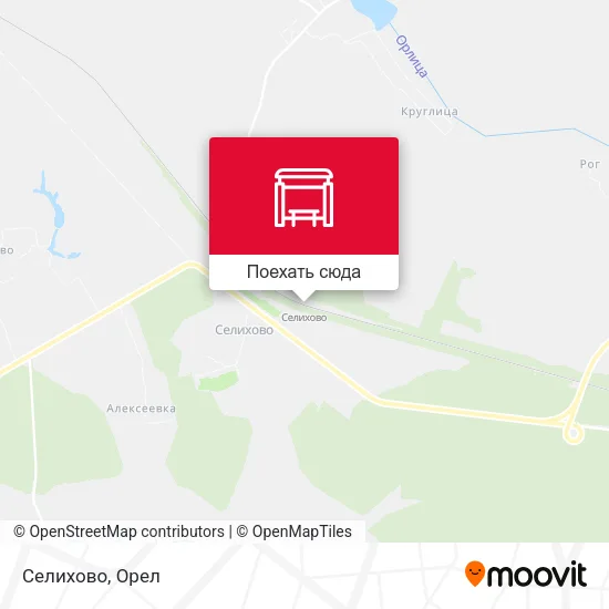 Карта Селихово