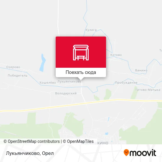 Карта Лукьянчиково