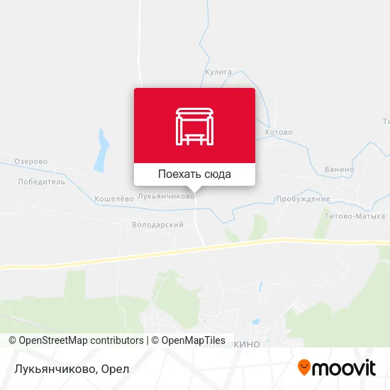 Карта Лукьянчиково