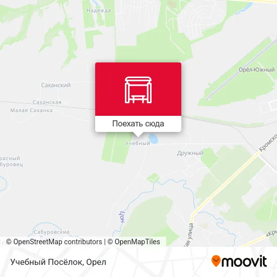 Карта Учебный Посёлок