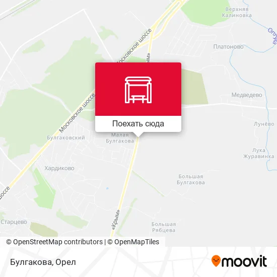 Карта Булгакова