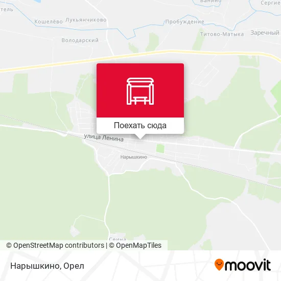 Карта Нарышкино