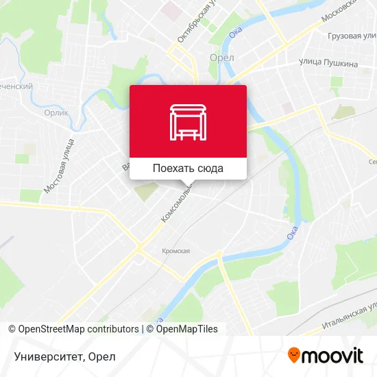 Карта Университет