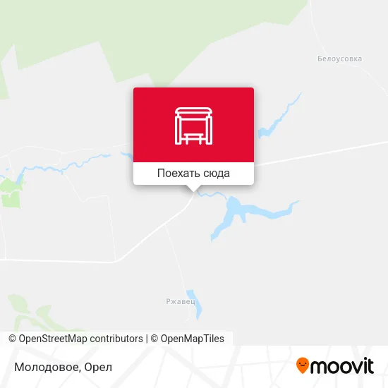 Карта Молодовое