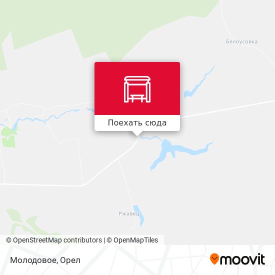 Карта Молодовое