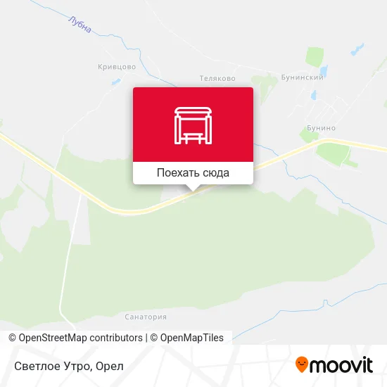 Карта Светлое Утро