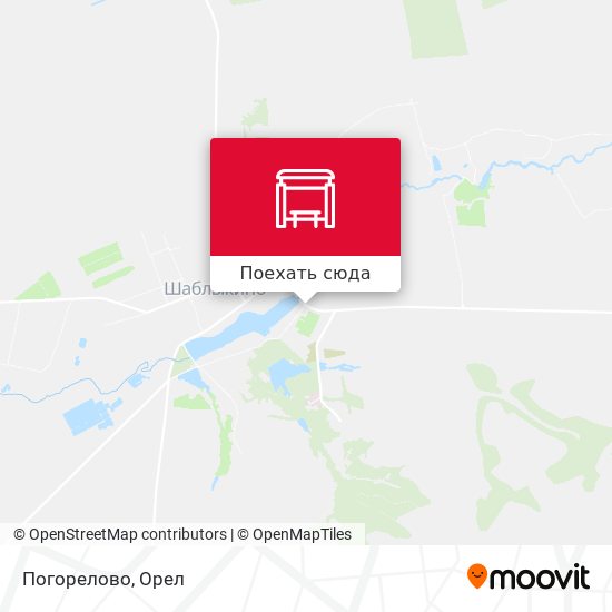 Карта Погорелово