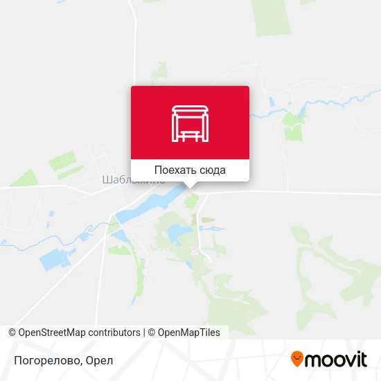 Карта Погорелово