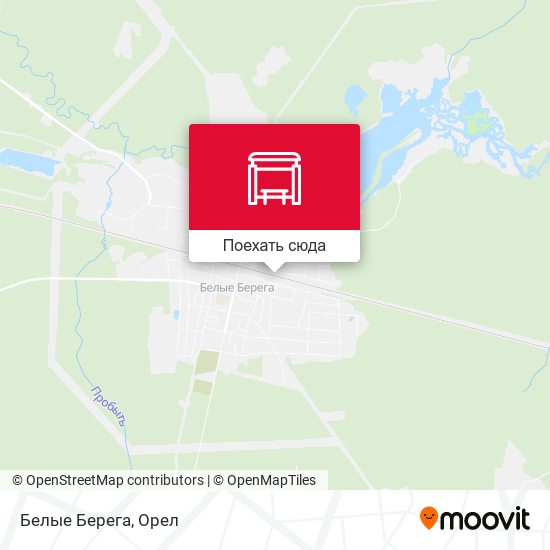 Карта Белые Берега