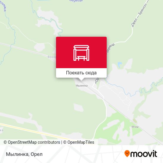 Карта Мылинка