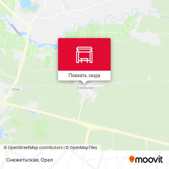 Карта Снежетьская
