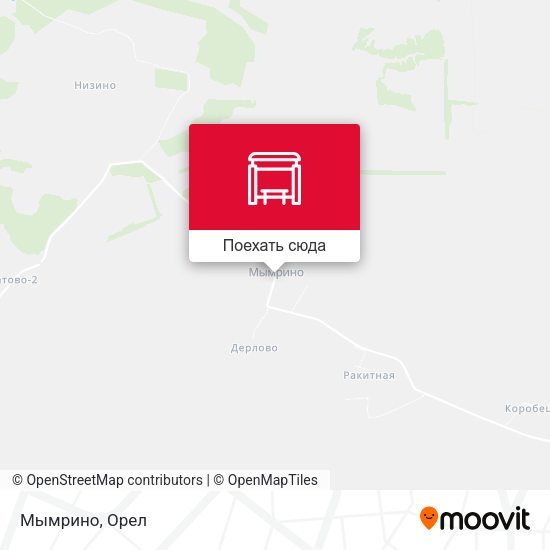 Карта Мымрино