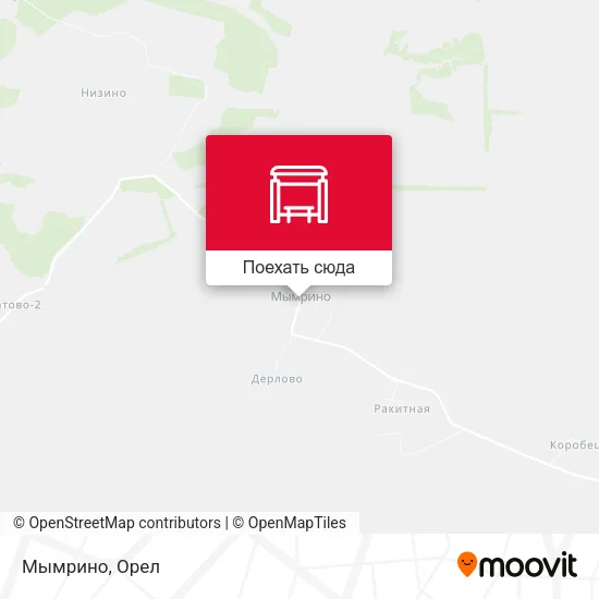 Карта Мымрино