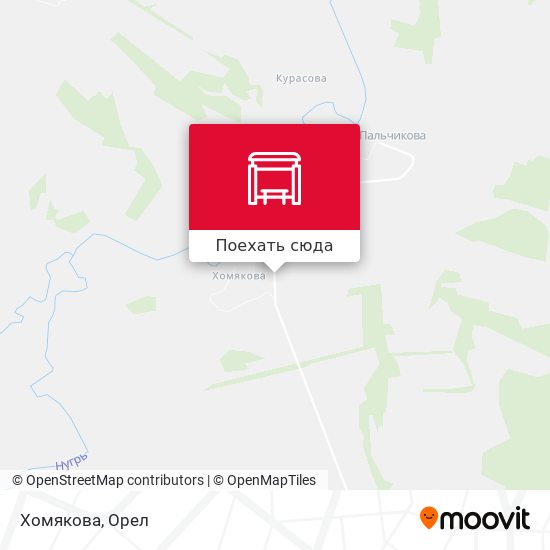 Карта Хомякова