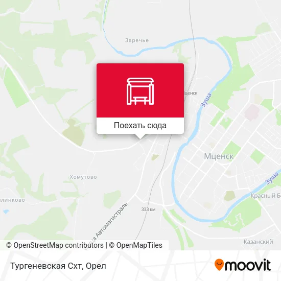 Карта Тургеневская Схт