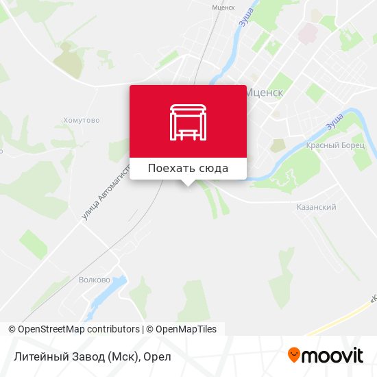 Карта Литейный Завод (Мск)
