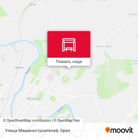 Карта Улица Машиностроителей