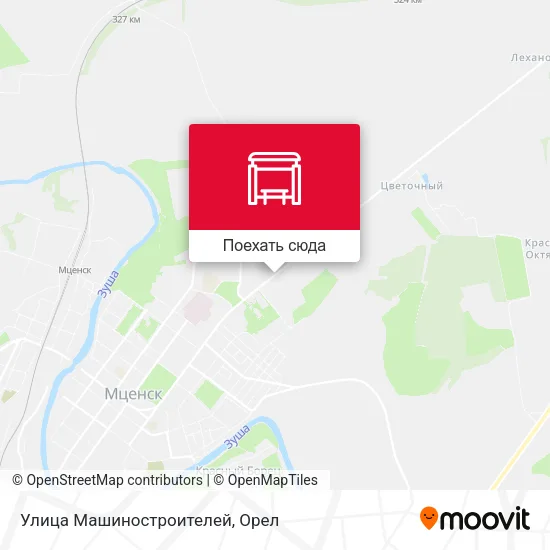 Карта Улица Машиностроителей