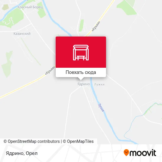 Карта Ядрино