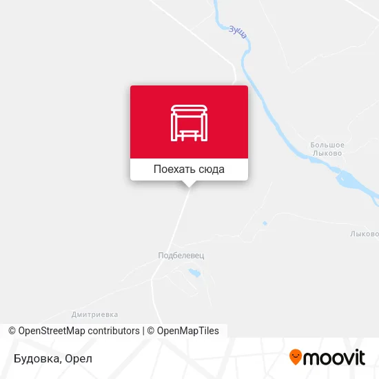 Карта Будовка