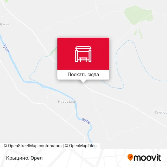 Карта Крыцино