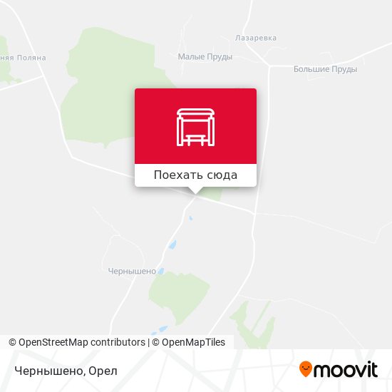 Карта Чернышено