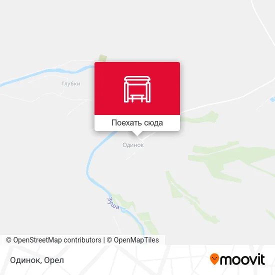 Карта Одинок