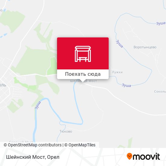 Карта Шейнский Мост