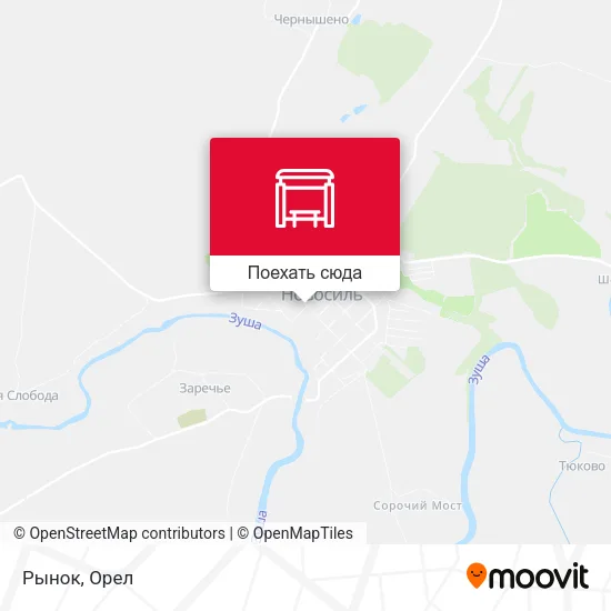 Карта Рынок