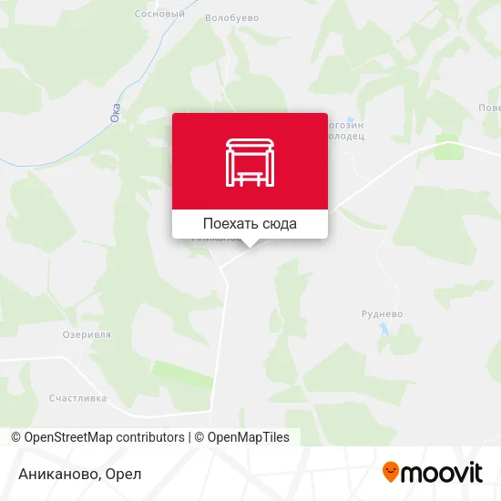 Карта Аниканово