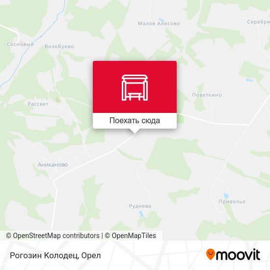 Карта Рогозин Колодец