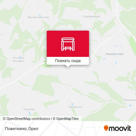 Карта Поветкино