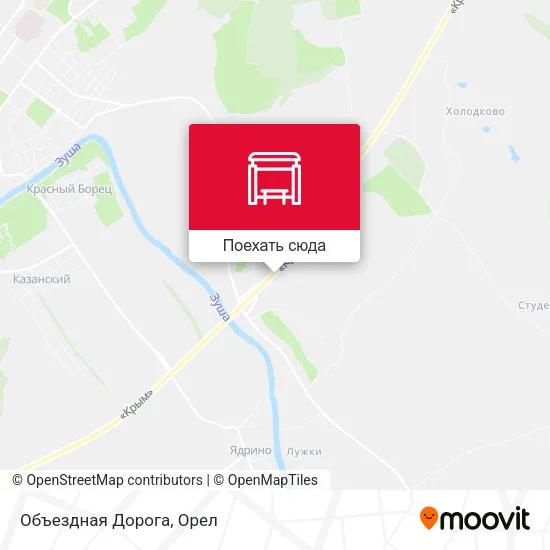 Карта Объездная Дорога