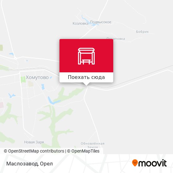 Карта Маслозавод