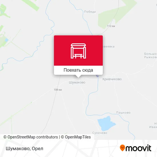 Карта Шумаково