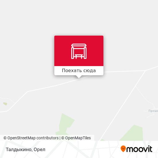Карта Талдыкино