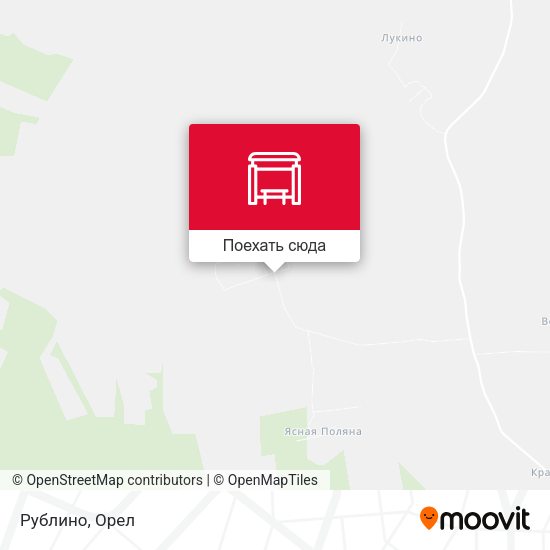 Карта Рублино