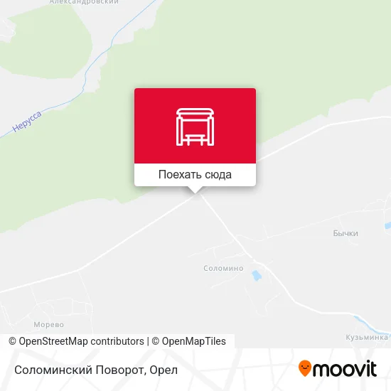 Карта Соломинский Поворот
