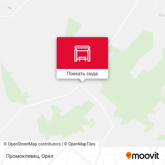 Карта Промоклевец