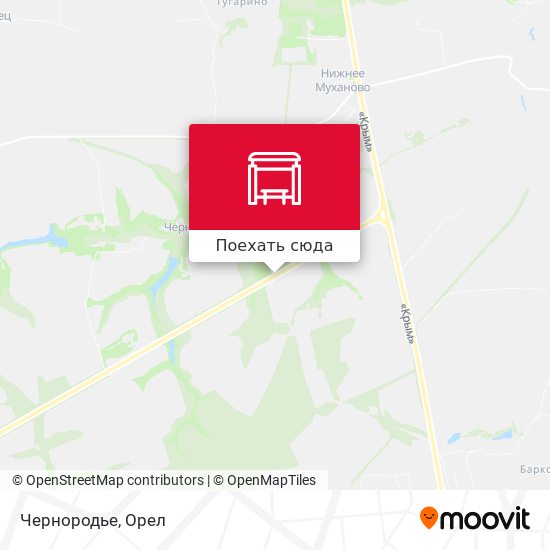Карта Чернородье